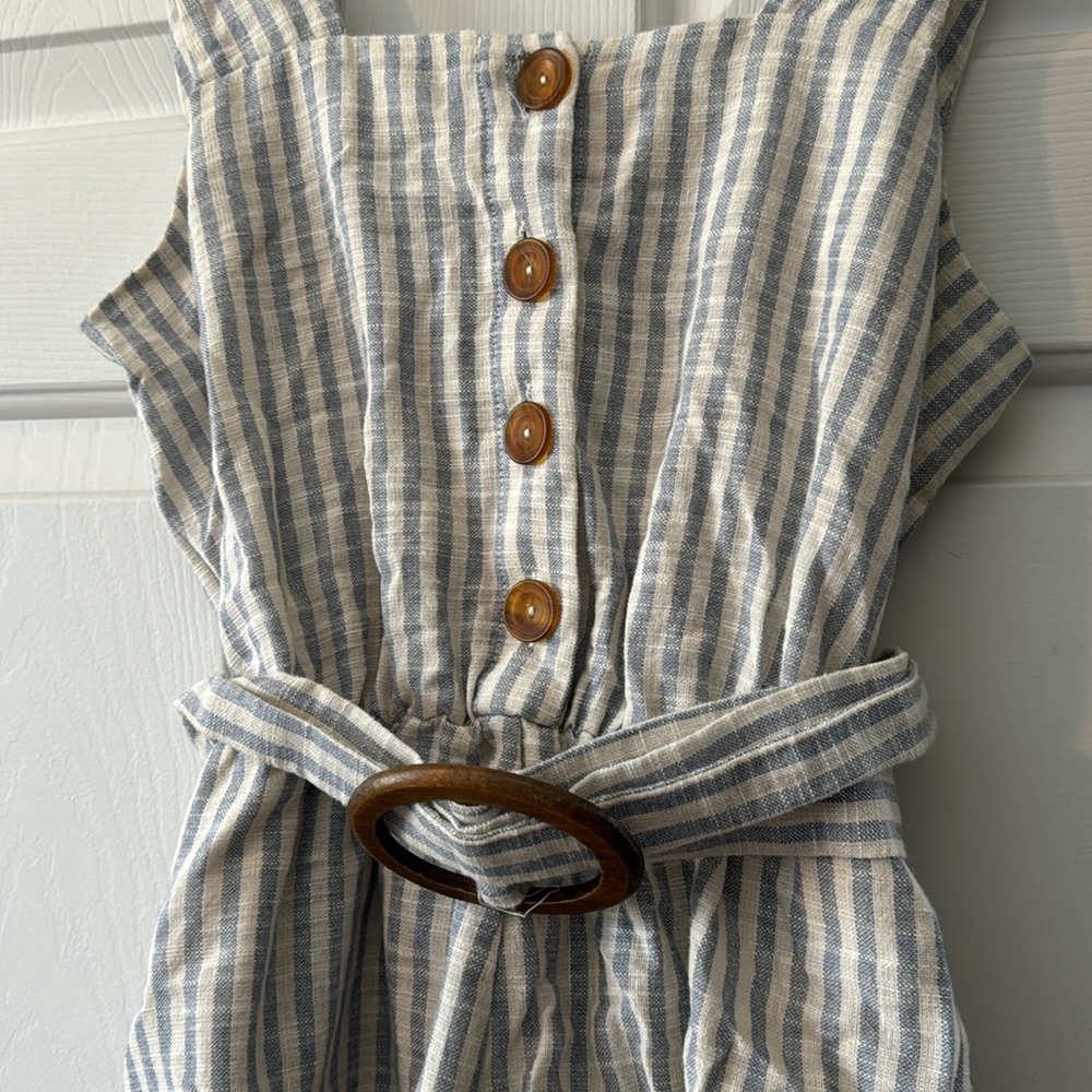 Linen romper - Picture 2 of 2